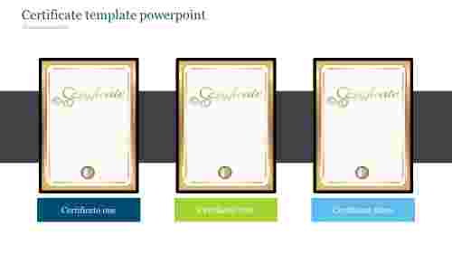 certificate template powerpoint-Style 1